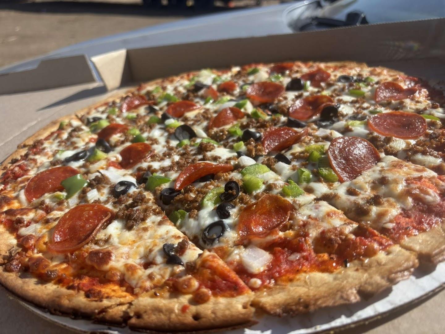 Fuzzy's Pizza Menu